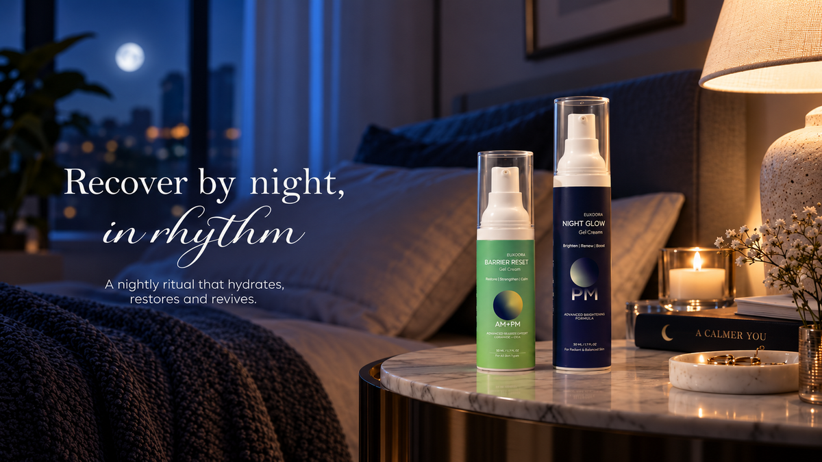 Skin recovery at night