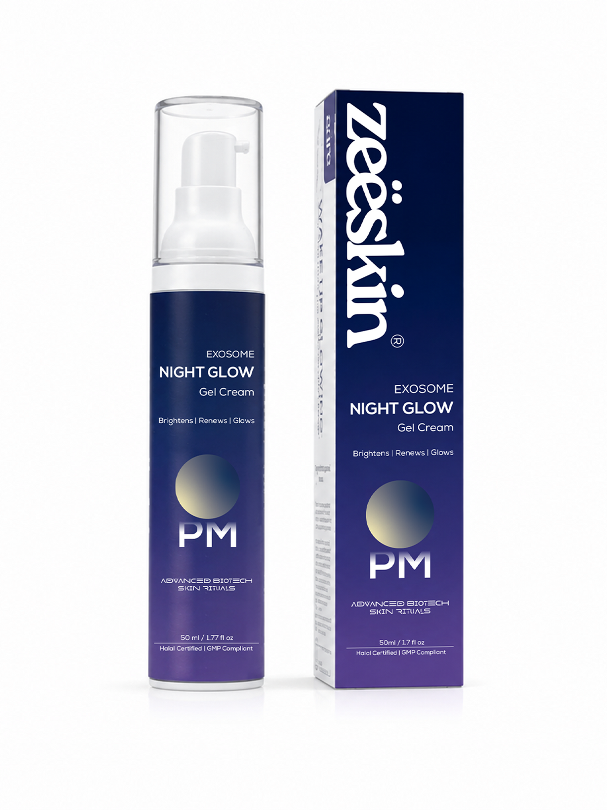 Exosome Night Glow Gel Cream